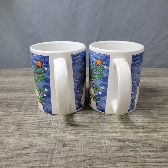 Festive Snowman Mug Pair - Picture 4 of 6
